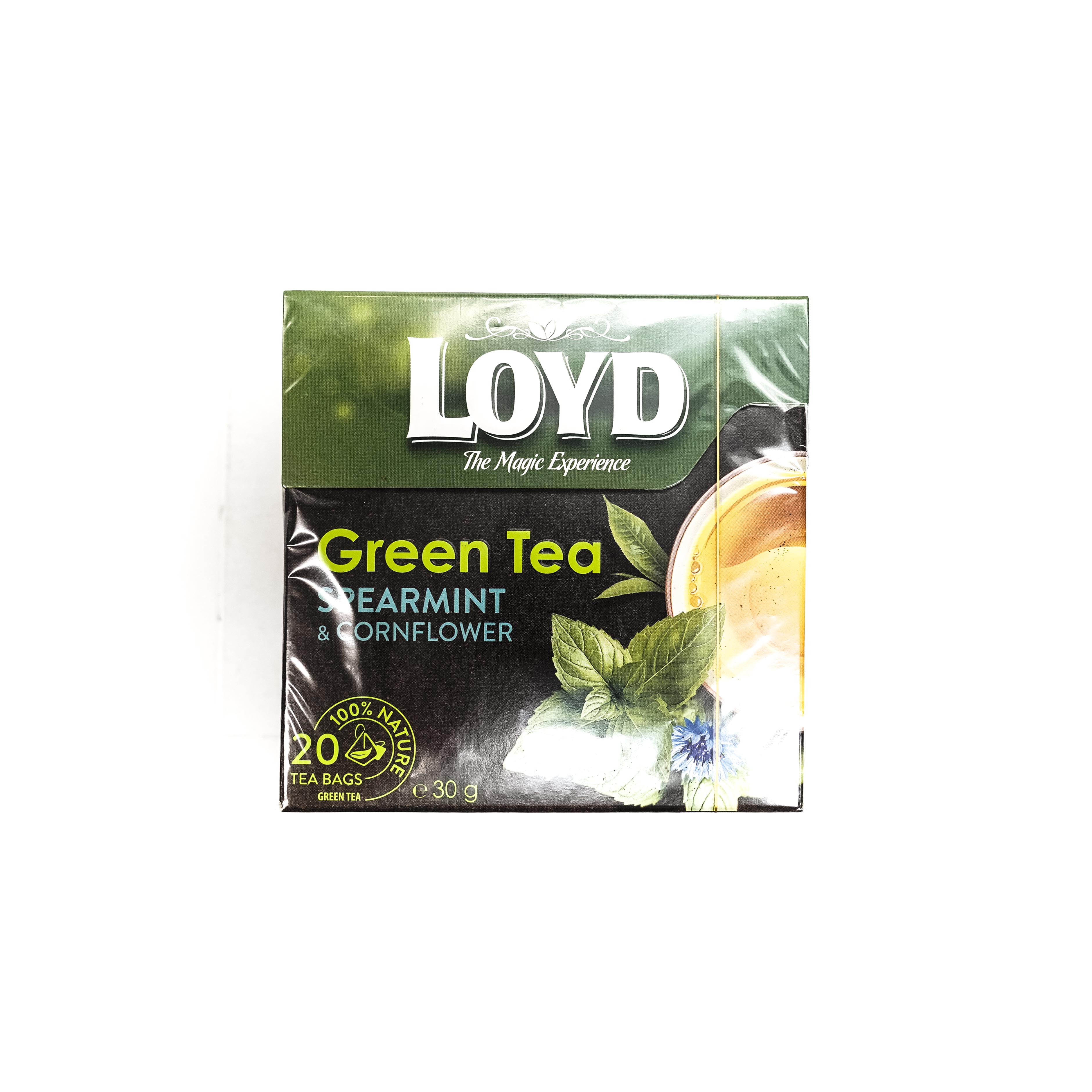 Loyd Green Tea with Spearmint & Cornflower