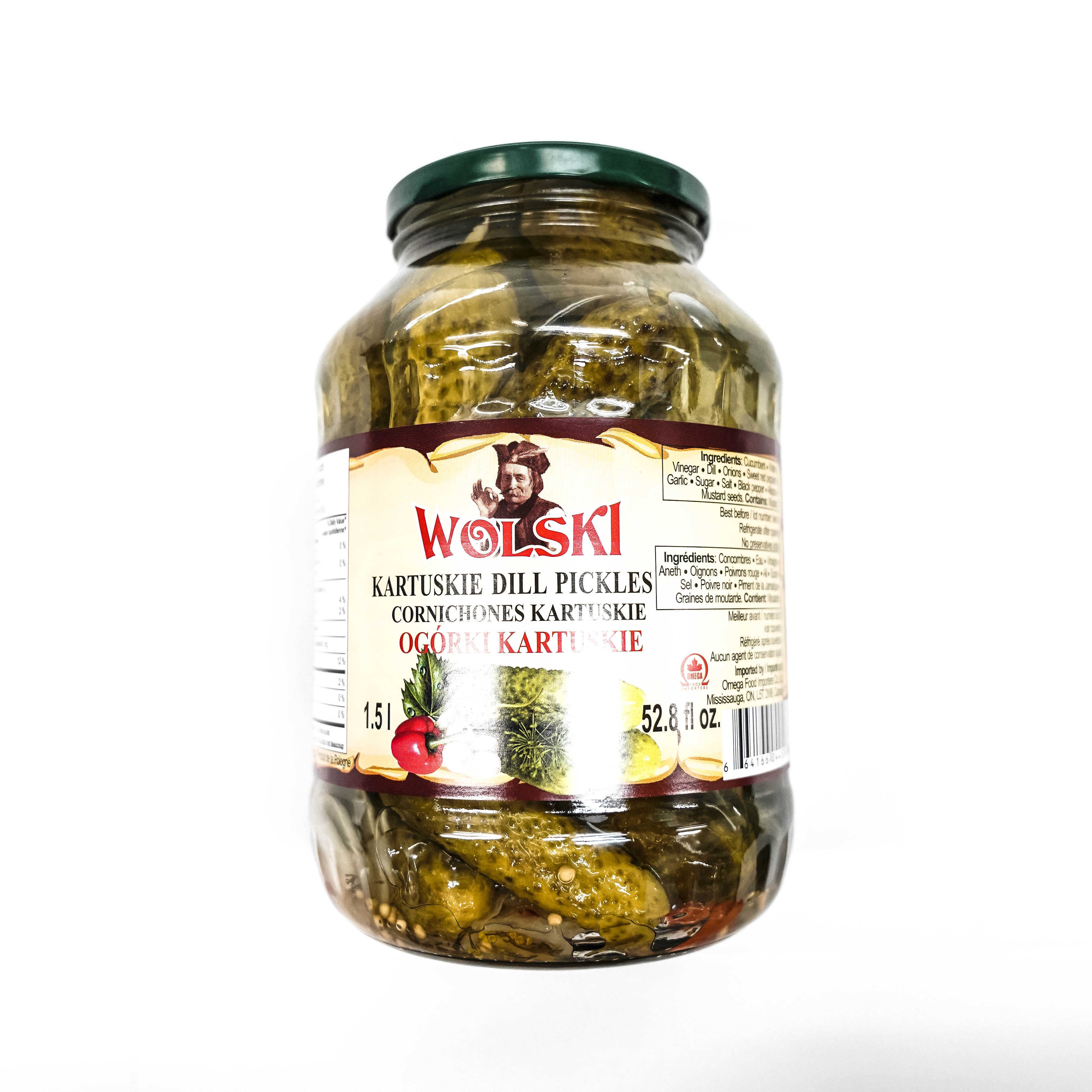 Wolski Kartuskie Dill Pickles