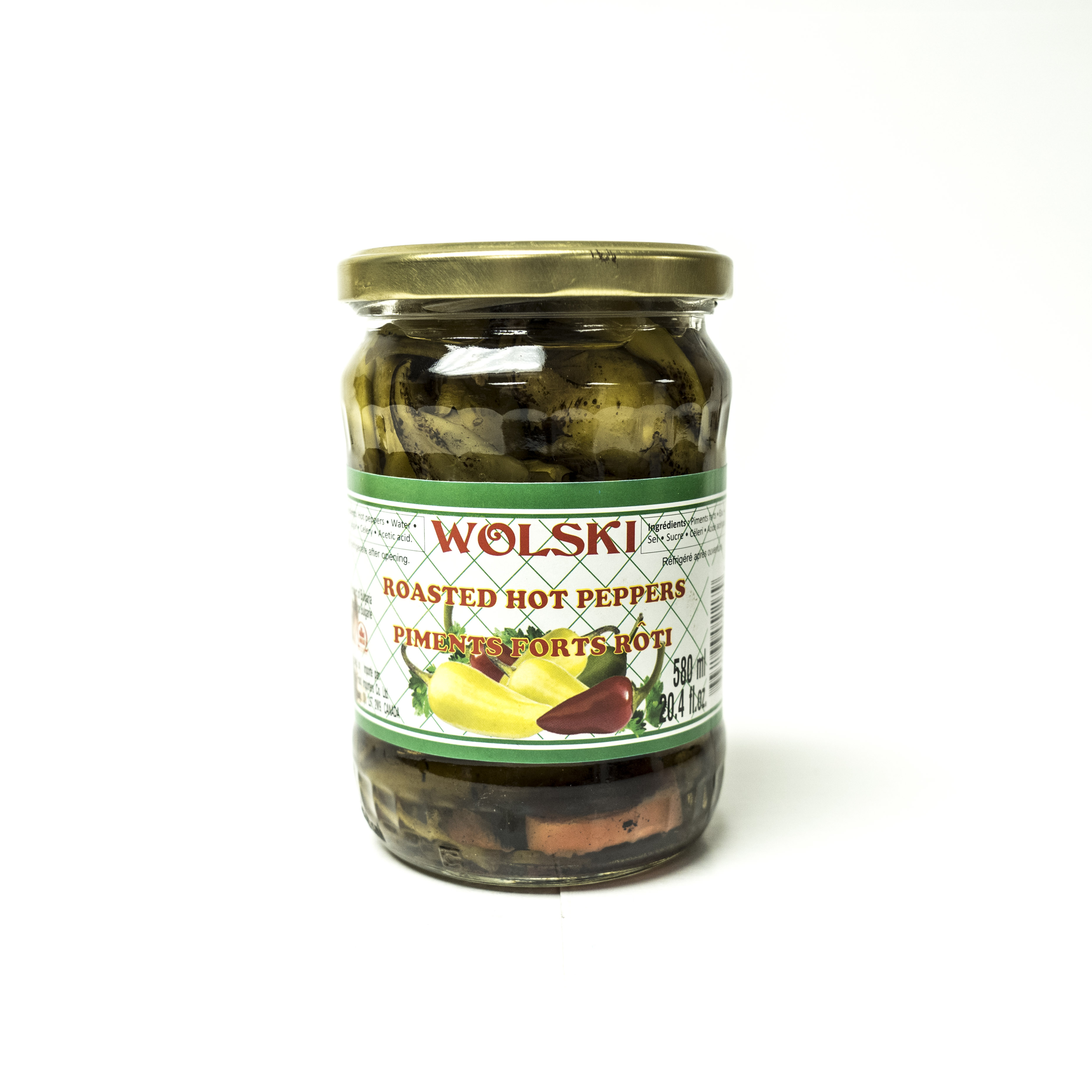 Wolski Roasted Hot Peppers