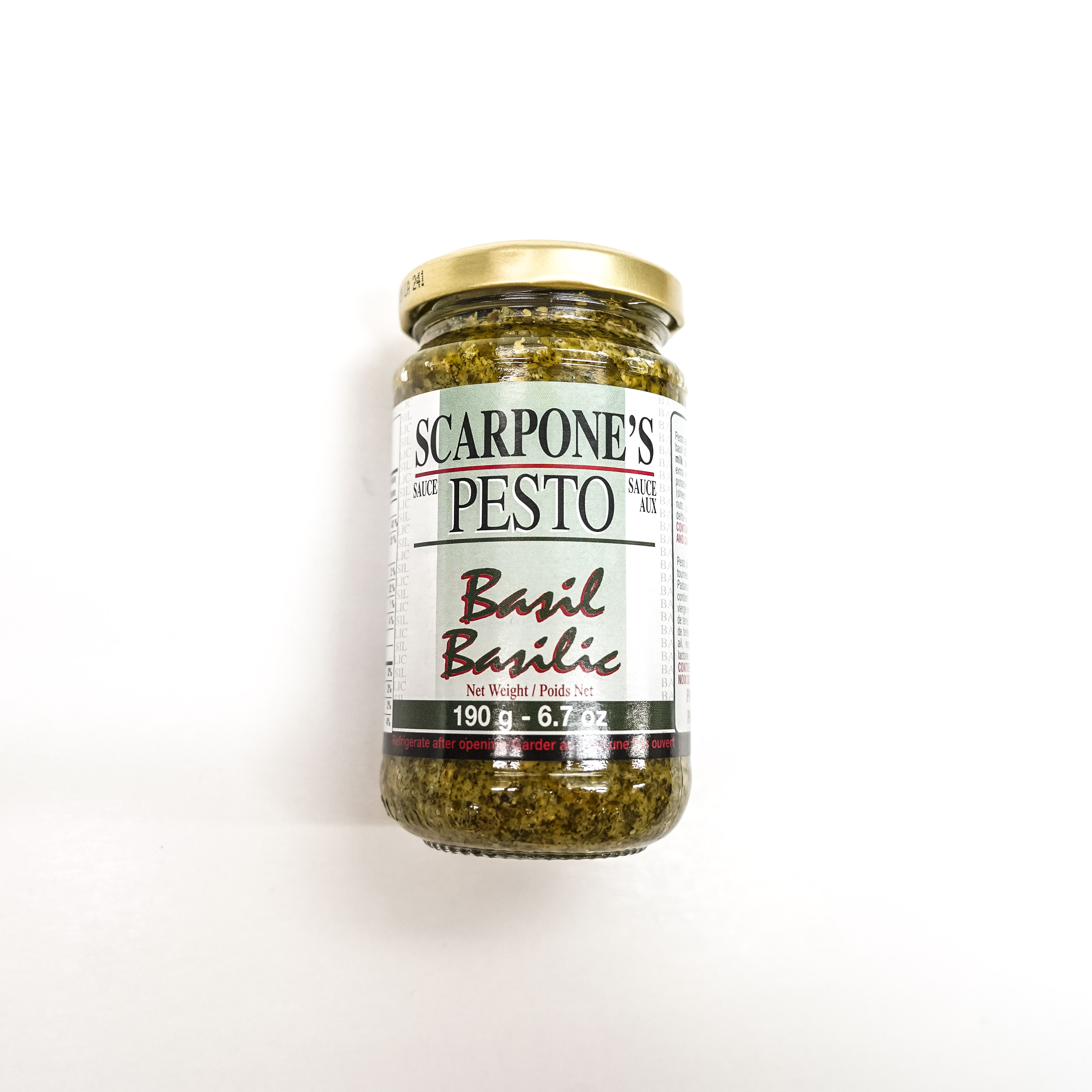 Scarpone's Basil Pesto