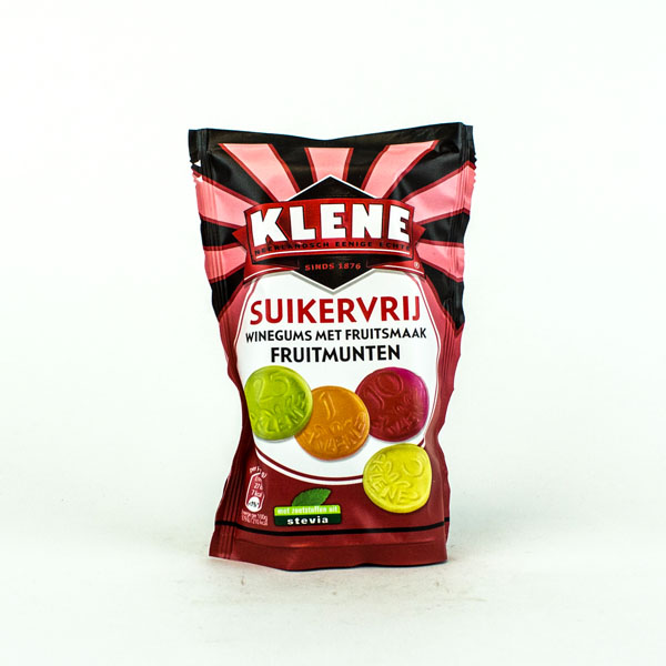 Klene Sugar-Free Wine Gum Fruit Coins