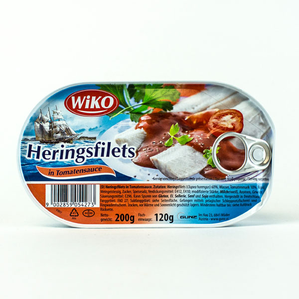 Wiko Herring Fillets in Tomato Sauce
