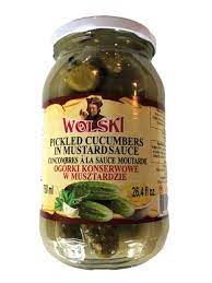 Wolski Pickled Cucumbers in Mustard Sauce