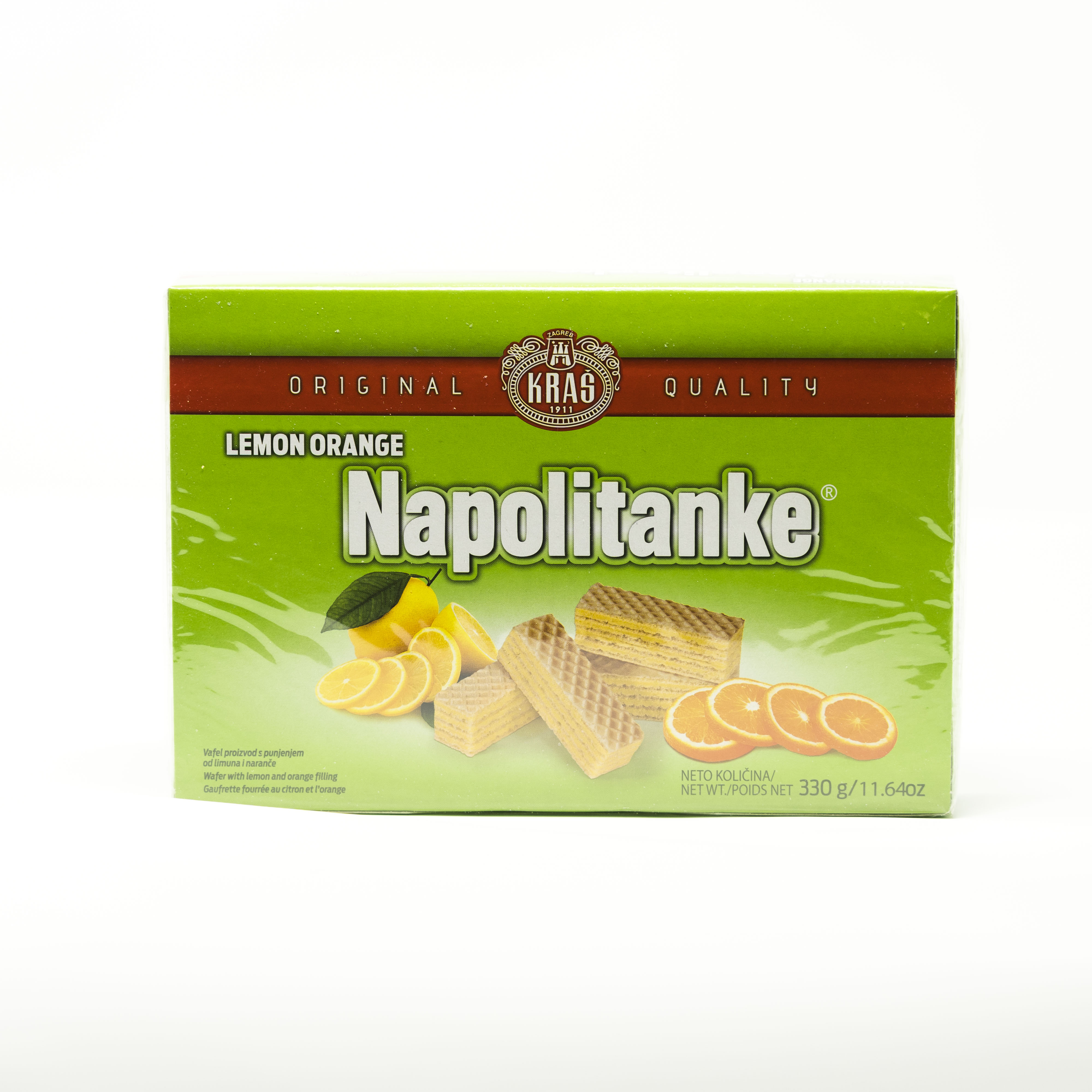 Kras Napolitanke Lemon Orange Wafers