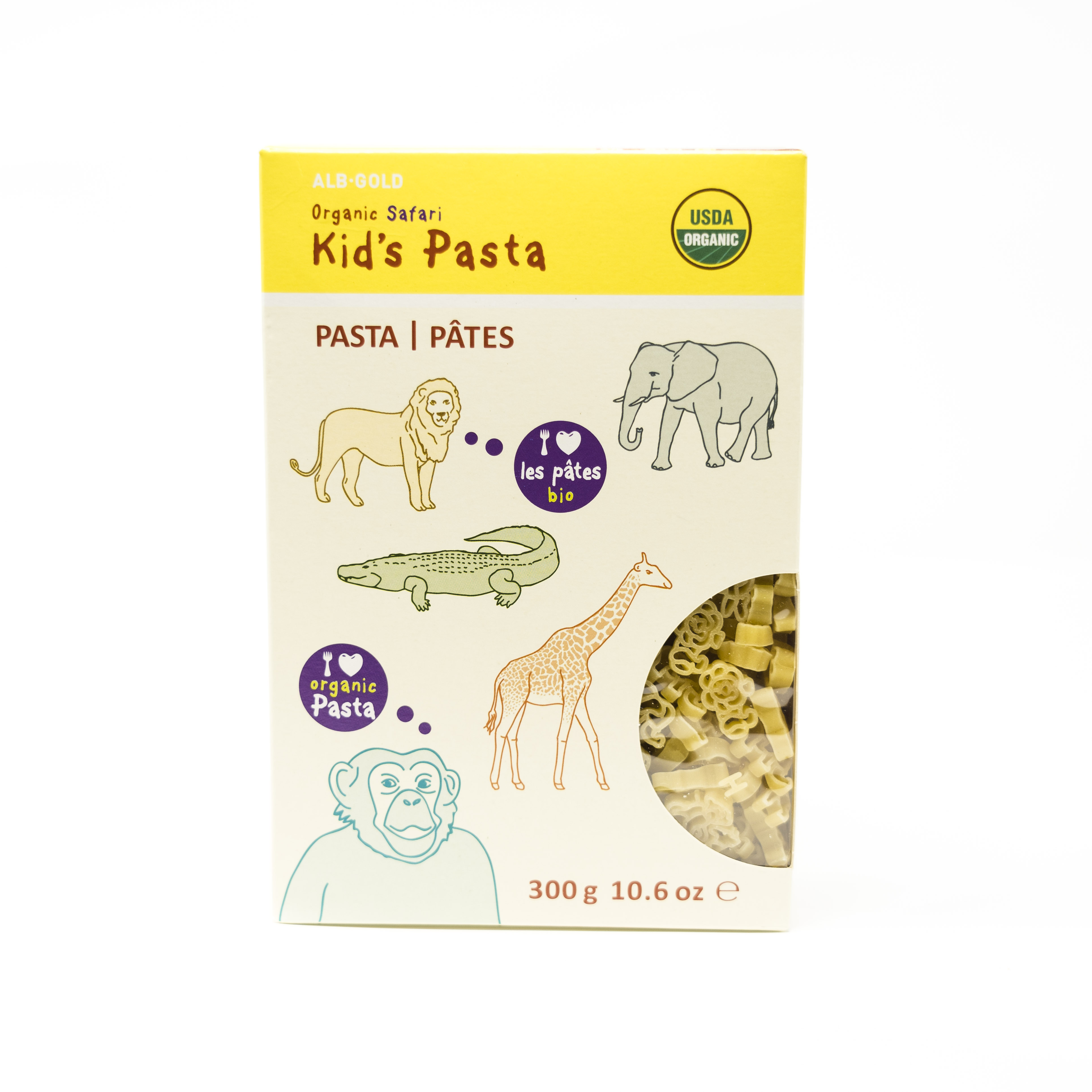 ALB Gold Organic Safari Kid's Pasta